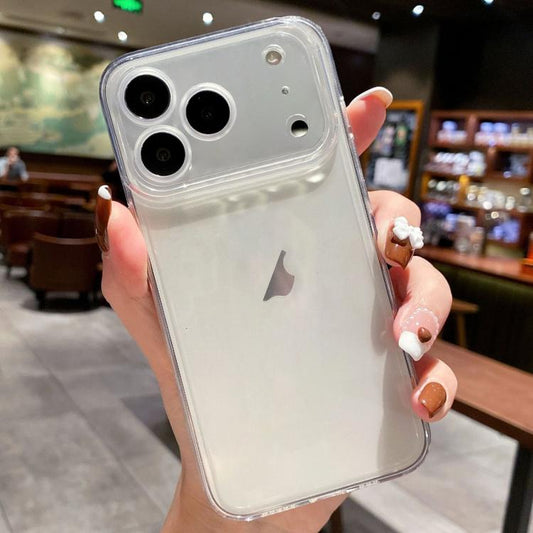 Angel Eye Straight Edge Full Cover TPU Handyhülle, Für iPhone 17e / 16e, Für iPhone 17 Pro Max, Für iPhone 17 Pro, Für iPhone 17, Für iPhone Air, Für iPhone 16 Pro Max, Für iPhone 16 Pro, Für iPhone 16 Plus, Für iPhone 16, Für iPhone 15 Pro Max