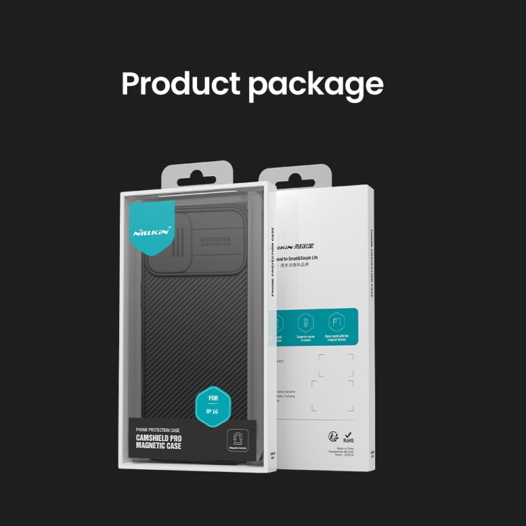 NILLKIN CamShield Pro Magnetic PC Phone Case, For iPhone 16