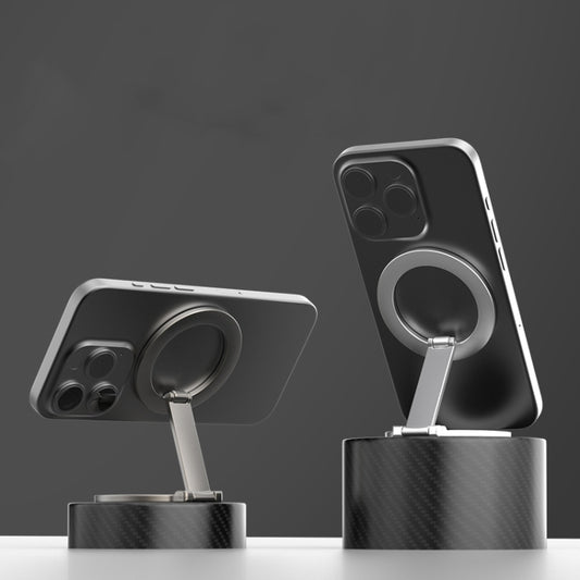 Z-shaped Double-sided Magnetic MagSafe Foldable Ring Phone Holder, without Pattern