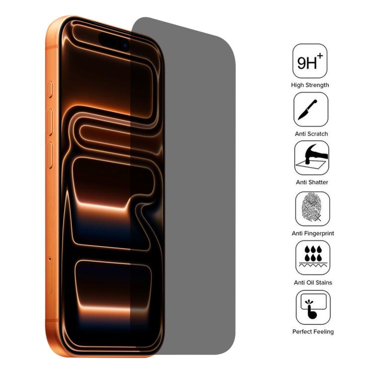 High Transparency Full Cover Anti-spy Tempered Glass Film