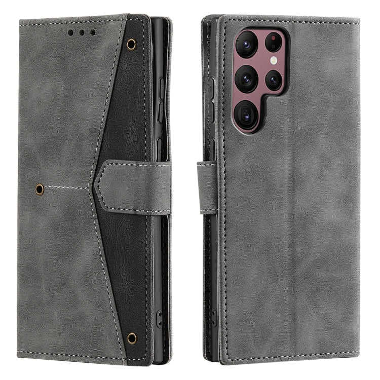 Nail Skin Feel Stitching Calf Texture Leather Phone Case, For Samsung Galaxy S25 FE 5G, For Samsung Galaxy S25 5G, For Samsung Galaxy S25+ 5G, For Samsung Galaxy S25 Ultra 5G