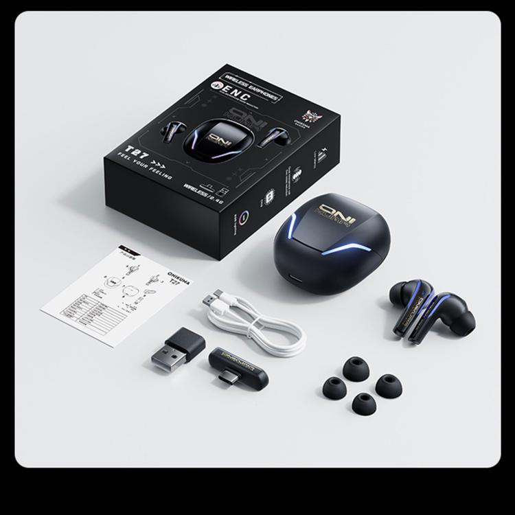 ONIKUMA T27 Dual-Mode Cool Wireless Bluetooth-Kopfhörer, T27