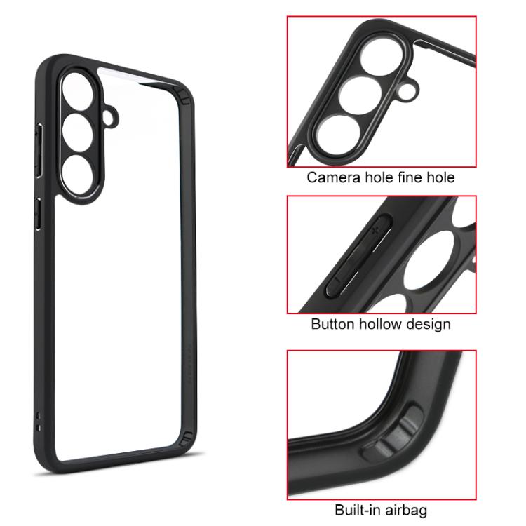 Frosted TPU + Transparent PC Phone Case
