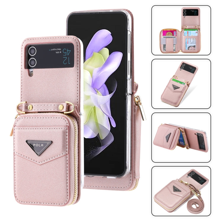 POLA Multi-Card Slots Zipper Wallet Phone Case, For Samsung Galaxy Z Flip7 5G, For Samsung Galaxy Z Flip6, For Samsung Galaxy Z Fold6, For Samsung Galaxy Z Flip5, For Samsung Galaxy Z Flip3 5G