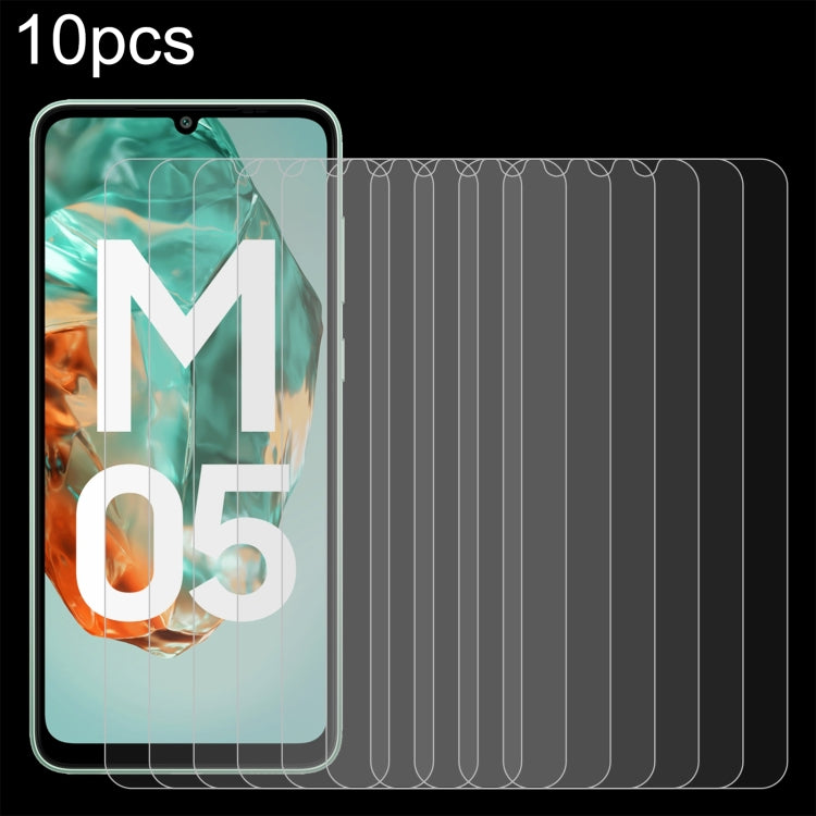 10pcs 0.26mm 9H 2.5D Tempered Glass Film