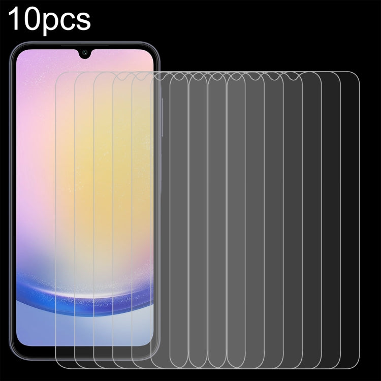 10pcs 0.26mm 9H 2.5D Tempered Glass Film