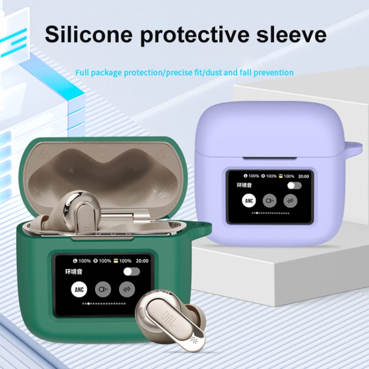 Silicone Wireless Earphone Protective Case, For JBL Tour Pro 3
