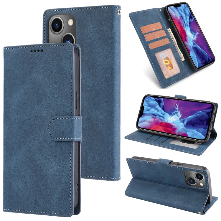 Fantasy Skin-feel Calfskin Texture Leather Phone Case
