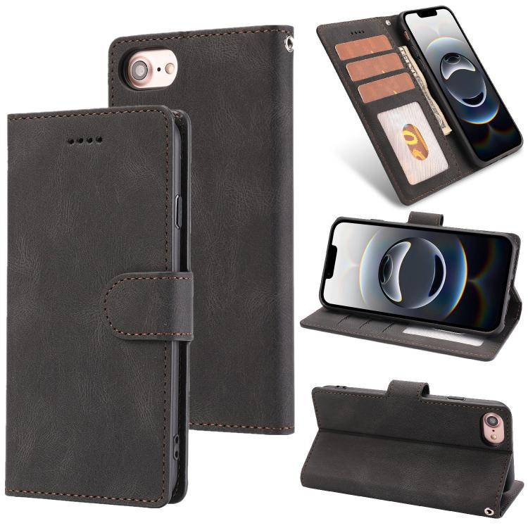 Fantasy Skin-feel Calfskin Texture Leather Phone Case