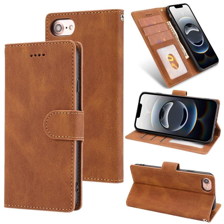 Fantasy Skin-feel Calfskin Texture Leather Phone Case