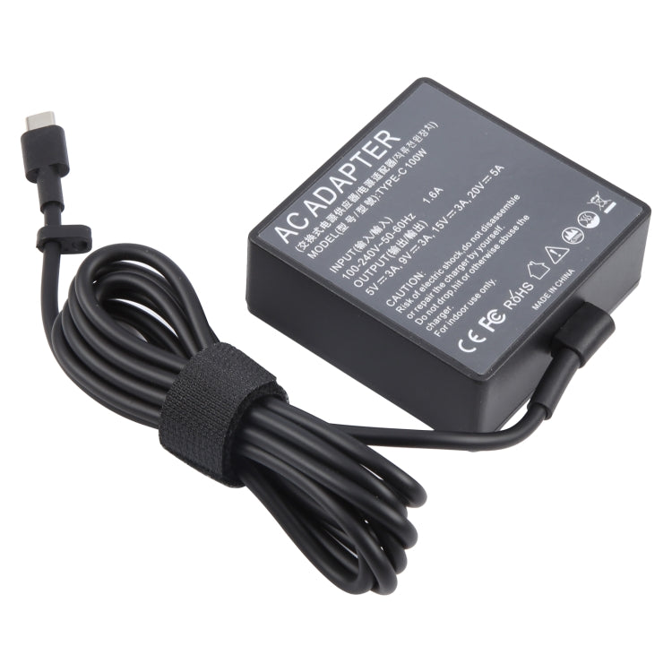 100W 20V 5A USB Type-C Plug Laptop Notebook Power Adapter For ASUS, EU Plug, US Plug, UK Plug, AU Plug