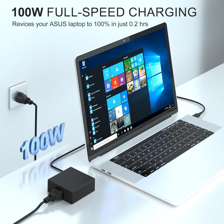 100W 20V 5A USB Type-C Plug Laptop Notebook Power Adapter For ASUS, EU Plug, US Plug, UK Plug, AU Plug