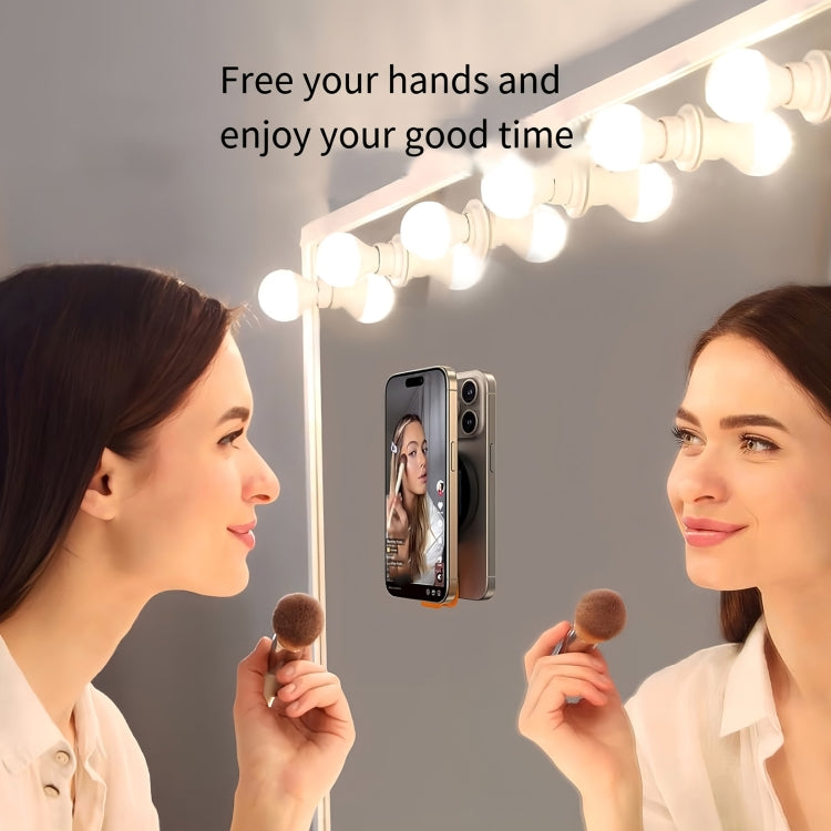 Suction Cup Magnetic Silicone Band Phone Holder
