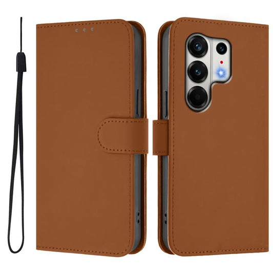 Skin Feel Solid Color Leather Phone Case with Lanyard, For Tecno Camon 50 Pro 4G, For Tecno Camon 50 4G / CN5, For Tecno Spark Slim 5G, For Tecno Pop 10, For Tecno Camon 40 Pro 4G