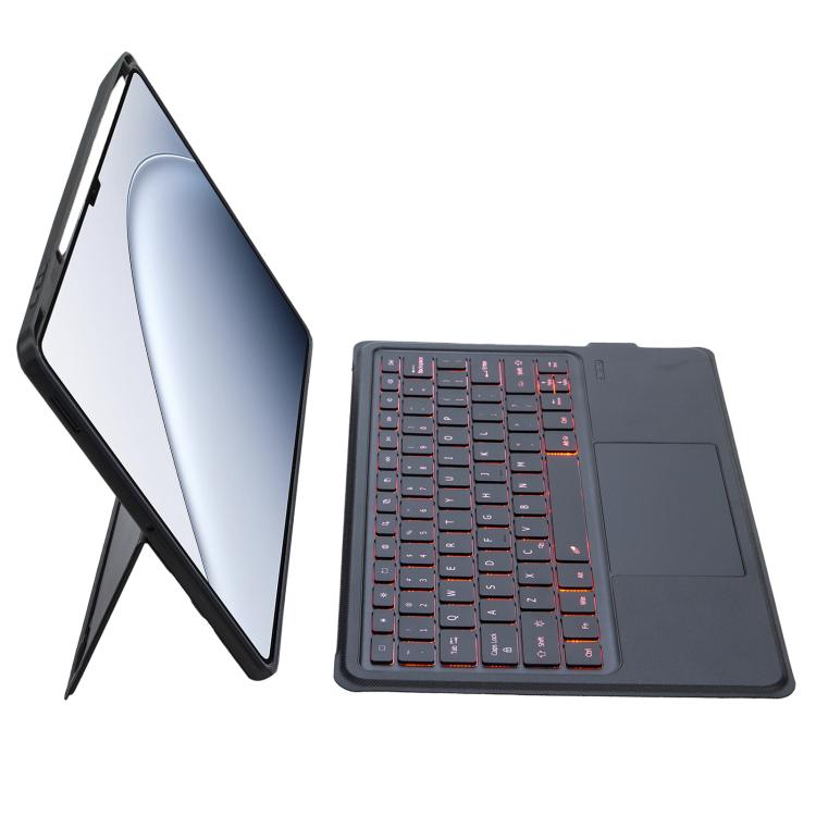 Detachable Backlit Bluetooth Keyboard Leather Case with Touchpad