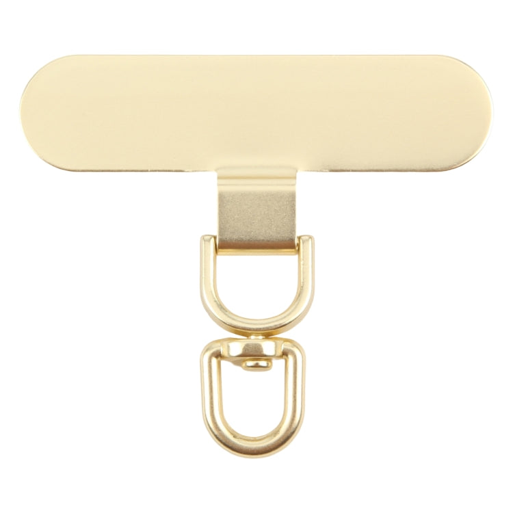 360 Degree Rotation Oval Metal Mobile Phone Lanyard Fixing Gasket