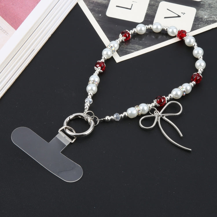 Butterfly Beads Short Bracelet Anti-lost Phone Short Lanyard
