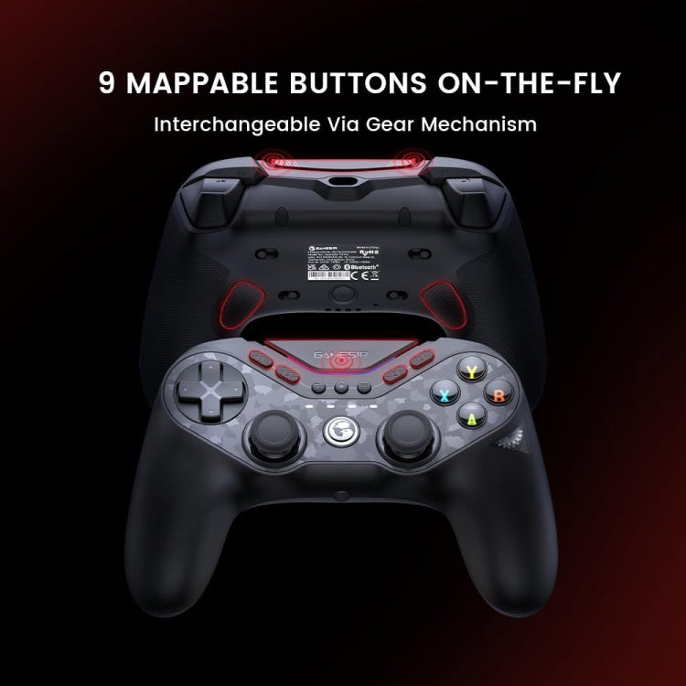 GameSir T3 Pro Nine-Tailed Fox Wireless Bluetooth Game Controller, T3 Pro