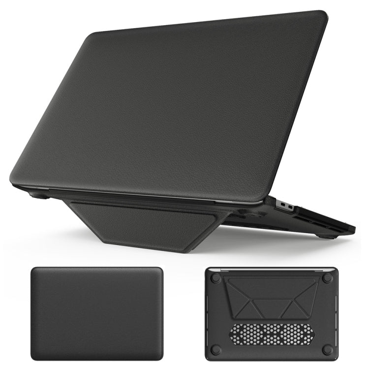 Business Magnetic Holder PC + PU Laptop Protective Case