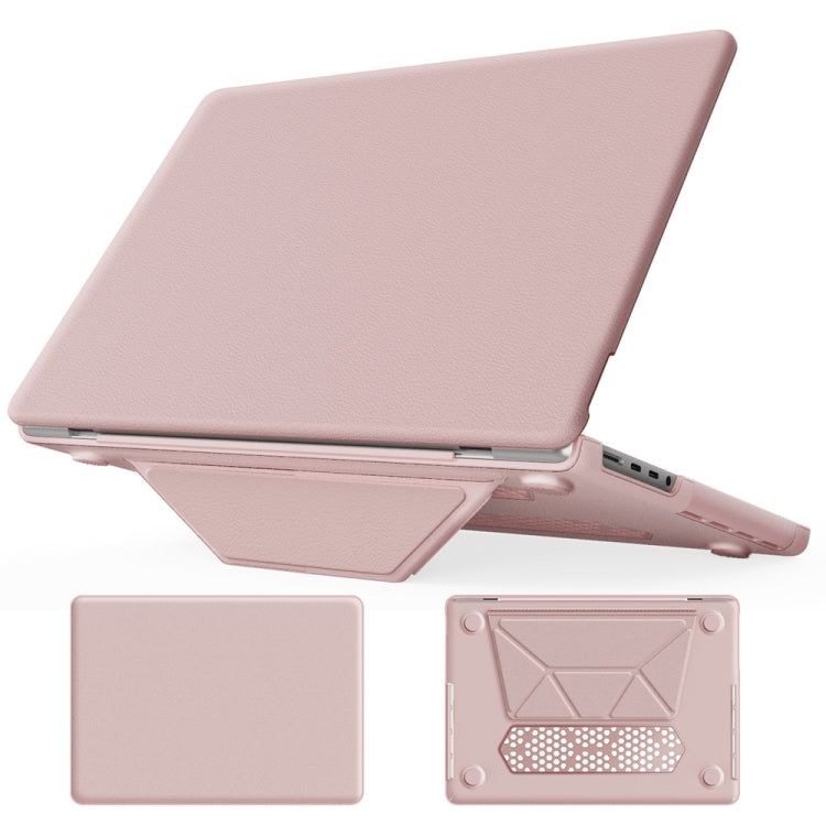 Business Magnetic Holder PC + PU Laptop Protective Case