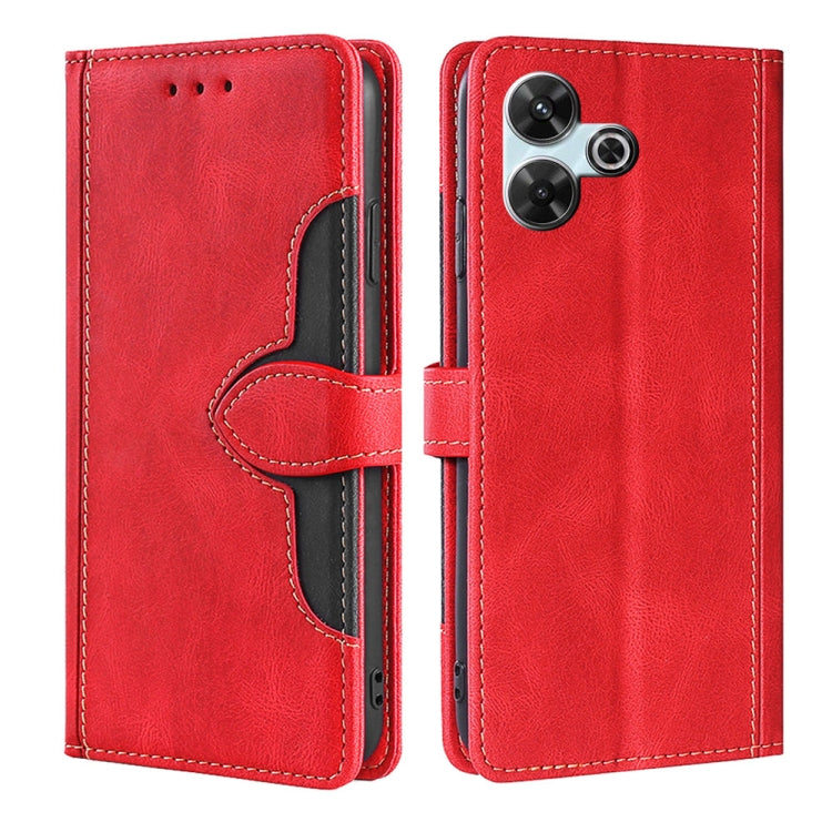 Skin Feel Magnetic Buckle Leather Phone Case, For Redmi A7 Pro 171mm / Poco C85x 5G, For Redmi Turbo 5 Max 5G / Poco X8 Pro Max 5G, For Redmi Turbo 5 5G / Poco X8 Pro 5G, For Redmi K90 Pro Max 5G / Poco F8 Ultra, For Redmi Note 15 Pro 4G Global 163.2mm...