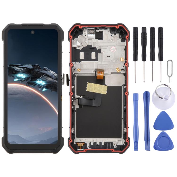 Écran LCD avec assemblage numériseur complet, pour Unihertz Tank 4, pour Unihertz Tank 4 Pro, pour Unihertz 8849 Tank 2 Pro, pour Unihertz 8849 Tank 3S, pour Unihertz Tank 3 Pro 8849, pour Unihertz 8849 Tank Mini 1, pour Unihertz 8849 Tank 3