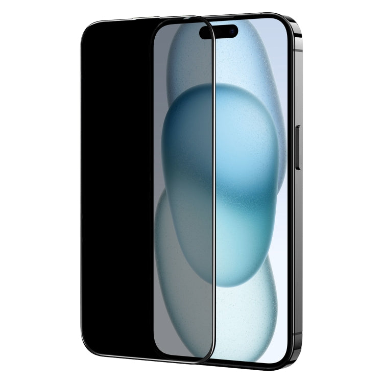 JOYROOM Knight Series 2.5D Full Screen Privacy Tempered Film, For iPhone 18 Pro, For iPhone 18 Pro Max, For iPhone 17 Pro Max, For iPhone 17 Pro, For iPhone 17, For iPhone 17 Air, For iPhone 15 Pro Max, For iPhone 15 Pro, For iPhone 15 Plus, For iPhone 15