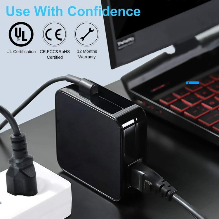 19V 4.74A 90W All-in-one Laptop Notebook Power Adapter For Asus 5.5 x 2.5, EU Plug