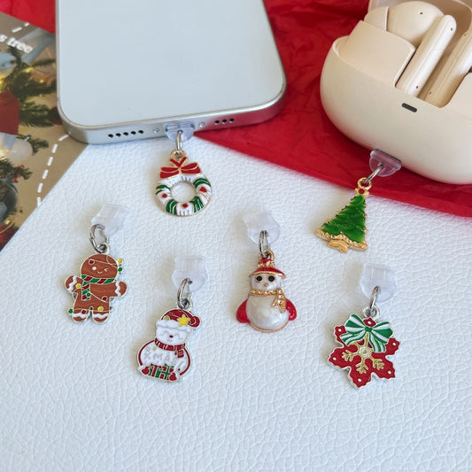 Christmas Series Dust Plug, For Type-C