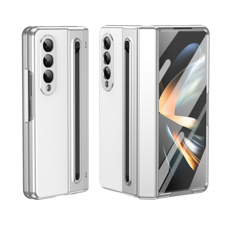 Integrated PC + PU Phone Case with Pen / Pen Box, For Galaxy Z Fold8 5G, For Galaxy Z Fold8 Ultra 5G, For Galaxy Z Fold7 5G, For Samsung Galaxy Z Fold6, For Samsung Galaxy Z Fold5, For Samsung Galaxy Z Fold4, For Samsung Galaxy Z Fold3 5G