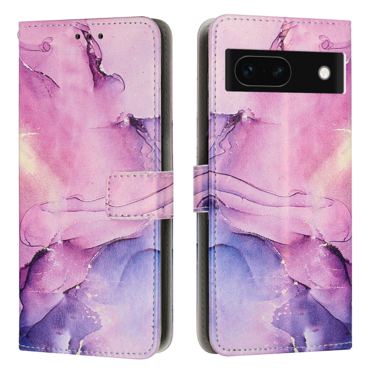 Painted Marble Pattern Leather Phone Case, For Google Pixel 11 Pro XL, For Google Pixel 11 / 11 Pro, For Google Pixel 10a, For Google Pixel 9A, For Google Pixel 9 Pro XL, For Google Pixel 9, For Google Pixel 8A