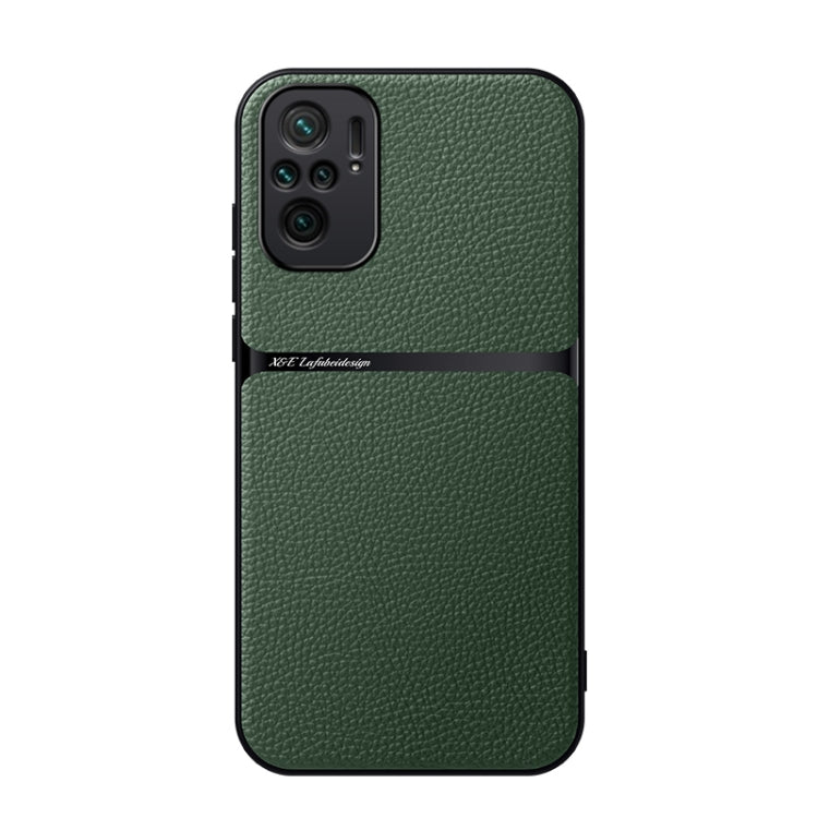 Litchi Leather Magnetic Full Coverage Shockproof Phone Case, For Redmi Note 10 Pro 5G, For Redmi Note 10 5G, For Redmi Note 10 4G / Note 10S, For Redmi Note 10 Pro / Note 10 Pro Max, For Redmi K40 / K40 Pro