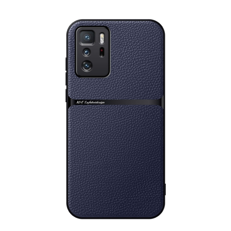 Litchi Leather Magnetic Full Coverage Shockproof Phone Case, For Redmi Note 10 Pro 5G, For Redmi Note 10 5G, For Redmi Note 10 4G / Note 10S, For Redmi Note 10 Pro / Note 10 Pro Max, For Redmi K40 / K40 Pro