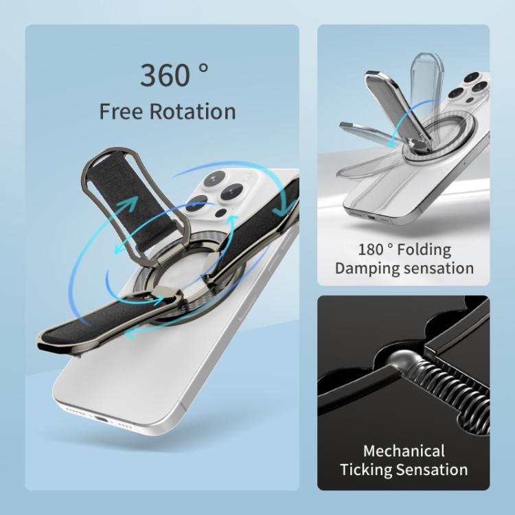 Multifunctional Wristband Folding Magnetic Ring MagSafe Phone Holder