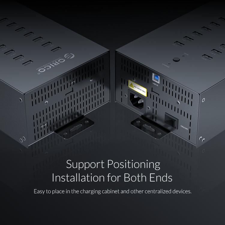 ORICO IH20P Industrial Grade 20 Ports USB 2.0 Hub, AU Plug, EU Plug, UK Plug, US Plug