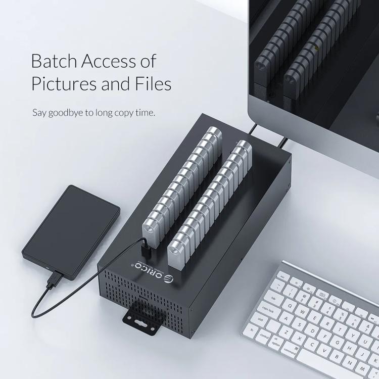 ORICO IH30P Industrial Grade 30 Ports USB 2.0 Hub, AU Plug, EU Plug, UK Plug, US Plug