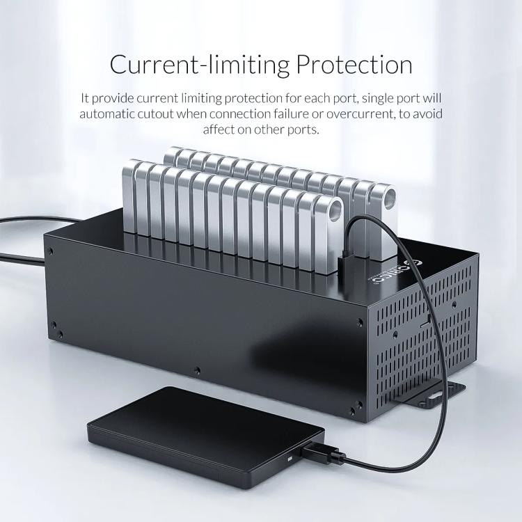 ORICO IH30P Industrial Grade 30 Ports USB 2.0 Hub, AU Plug, EU Plug, UK Plug, US Plug