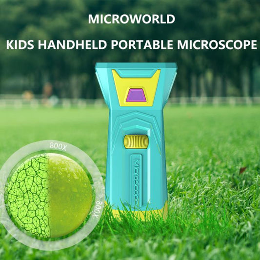 X1 3 inch HD Screen 800X Magnification Kids Microscope, X1