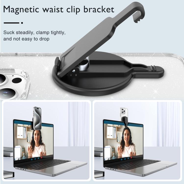 Magnetic Clip Phone Holder Belt Clip Bracket