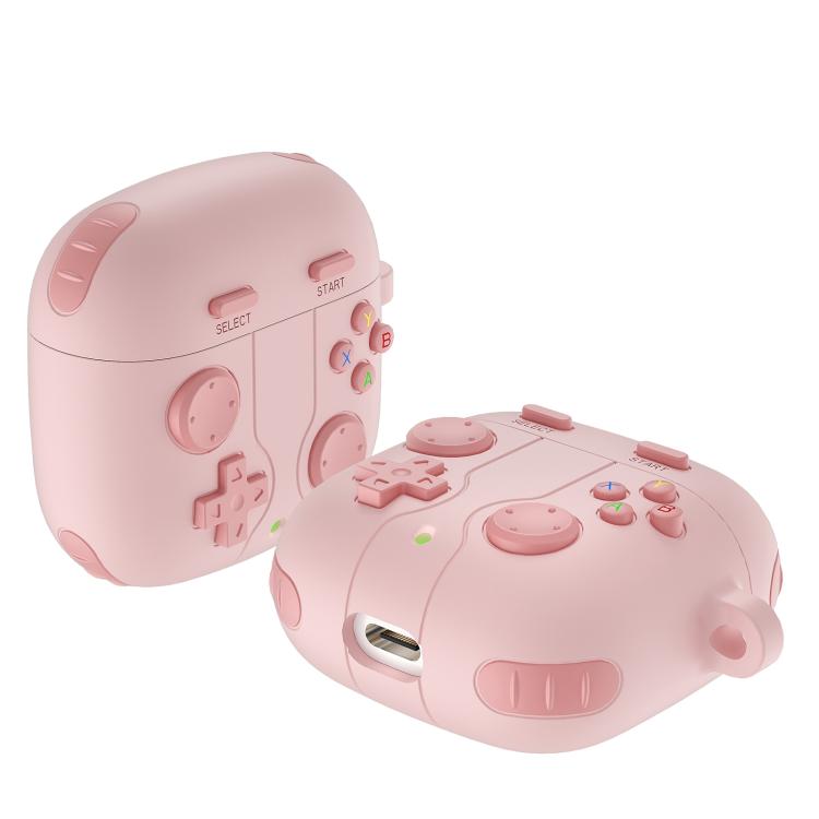 Retro Game Console Style Silicone Earbuds Case