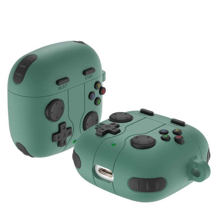Retro Game Console Style Silicone Earbuds Case