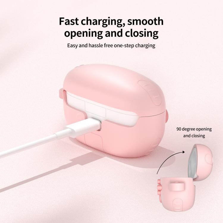 Retro Game Console Style Silicone Earbuds Case