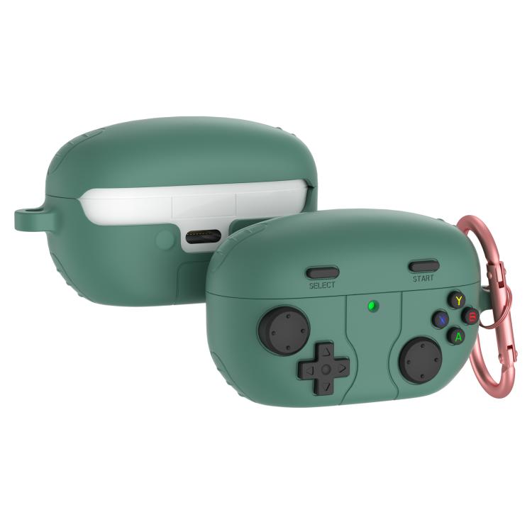 Retro Game Console Style Silicone Earbuds Case