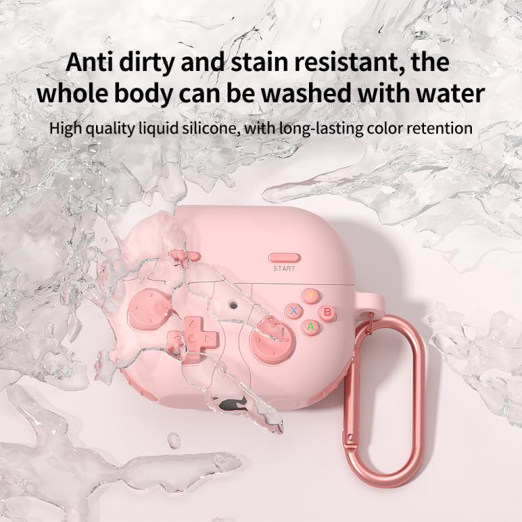 Retro Game Console Style Silicone Earbuds Case