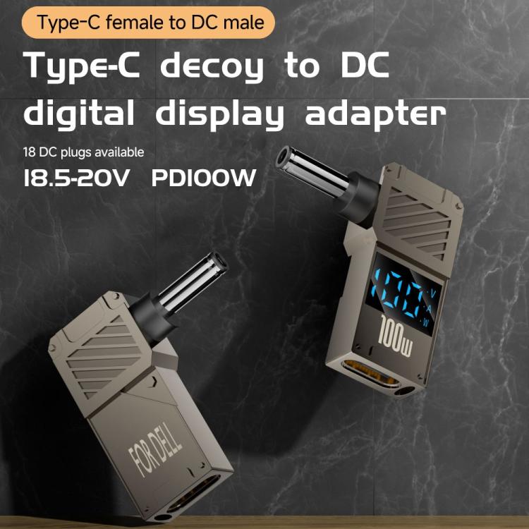 100W Computer Charging Digital Display Adapter, For HP