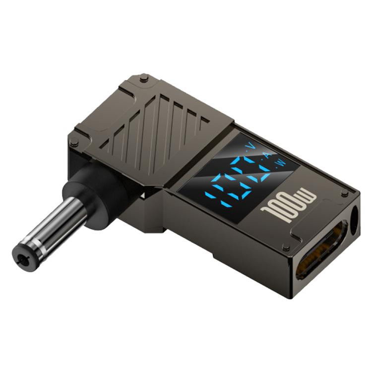 100W Computer Charging Digital Display Adapter, Type-C to DC4.0x1.7mm, Type-C to DC4.0x1.35mm, Type-C to DC4.0x1.7mm Center Groove, Type-C to DC3.0 x 1.1mm, Type-C to DC5.5x2.1mm, Type-C to DC6.0x0.6mm, Type-C to DC5.5x2.5mm, Type-C to DC5.5x1.7mm�����...