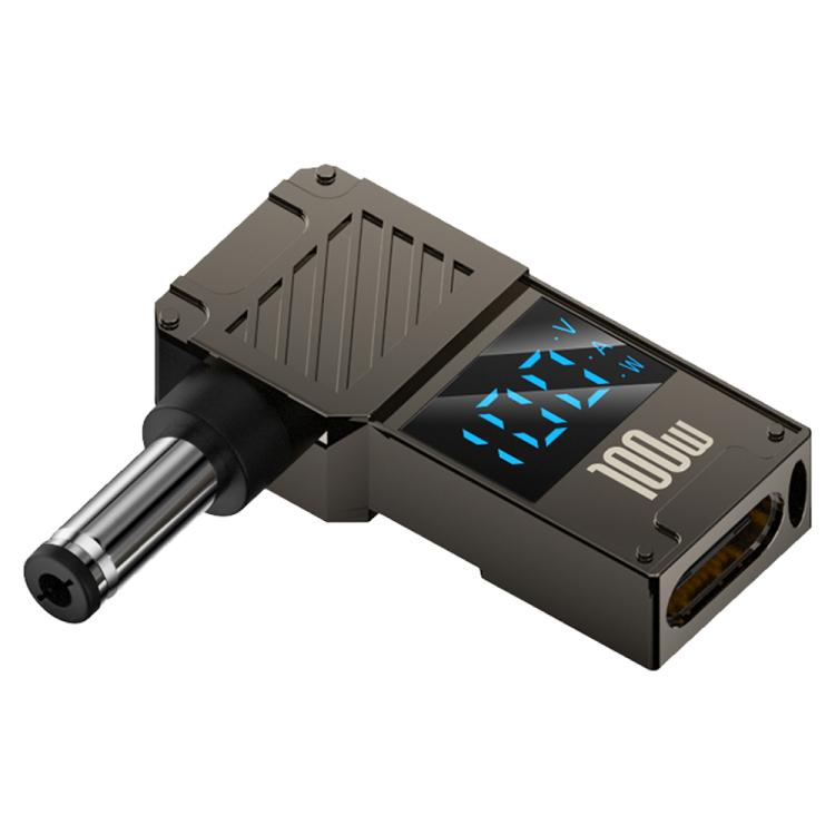100W Computer Charging Digital Display Adapter, Type-C to DC4.0x1.7mm, Type-C to DC4.0x1.35mm, Type-C to DC4.0x1.7mm Center Groove, Type-C to DC3.0 x 1.1mm, Type-C to DC5.5x2.1mm, Type-C to DC6.0x0.6mm, Type-C to DC5.5x2.5mm, Type-C to DC5.5x1.7mm�����...