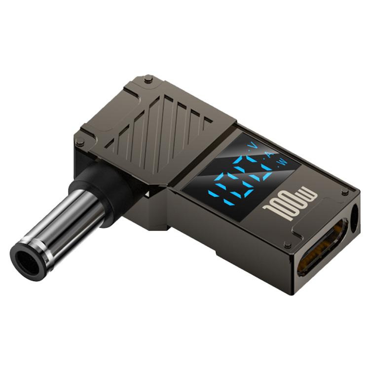 100W Computer Charging Digital Display Adapter, Type-C to DC4.0x1.7mm, Type-C to DC4.0x1.35mm, Type-C to DC4.0x1.7mm Center Groove, Type-C to DC3.0 x 1.1mm, Type-C to DC5.5x2.1mm, Type-C to DC6.0x0.6mm, Type-C to DC5.5x2.5mm, Type-C to DC5.5x1.7mm�����...