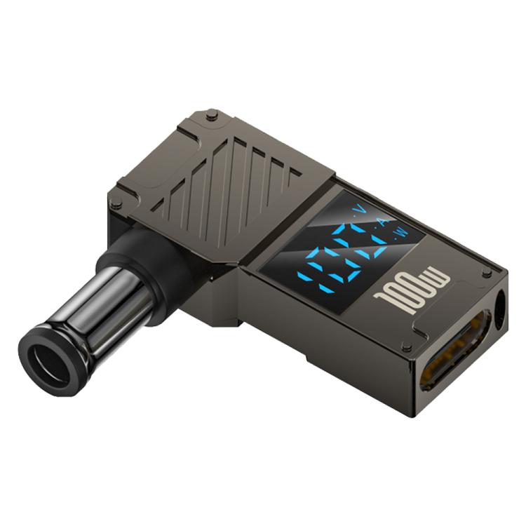 100W Computer Charging Digital Display Adapter, Type-C to DC4.0x1.7mm, Type-C to DC4.0x1.35mm, Type-C to DC4.0x1.7mm Center Groove, Type-C to DC3.0 x 1.1mm, Type-C to DC5.5x2.1mm, Type-C to DC6.0x0.6mm, Type-C to DC5.5x2.5mm, Type-C to DC5.5x1.7mm�����...