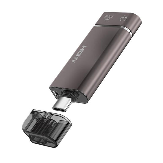 USB-C / Type-C to HDTV, 3.5mm, PD 100W 3 in 1 Multi-function Converter Docking Station